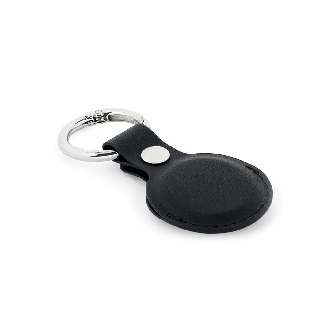 LEEVI - Santhome® PU Keychain with Santhome Tag pocket - Black - Image 5