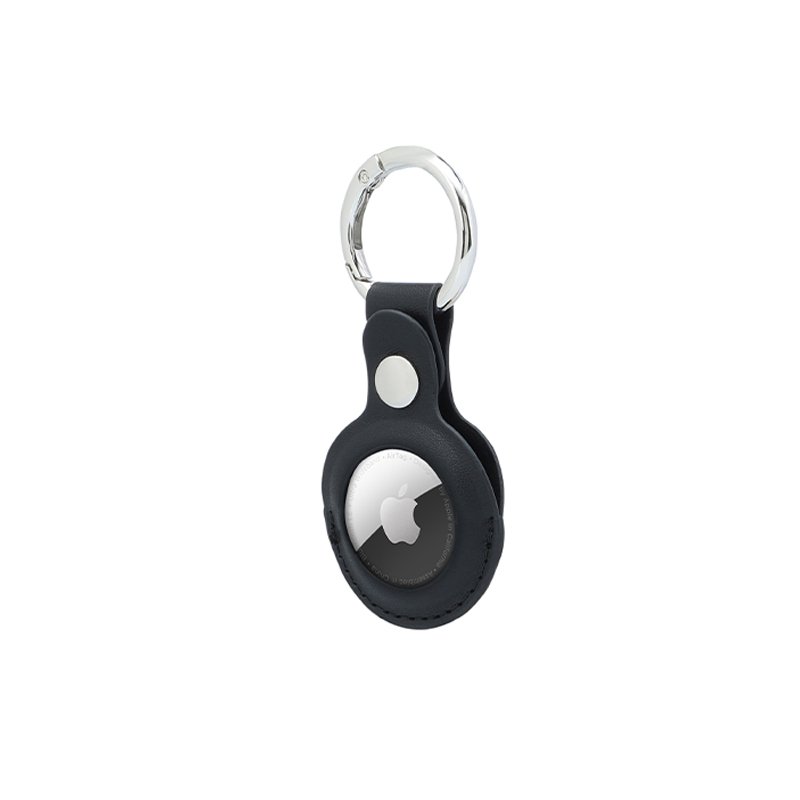LEEVI ® PU Keychain with Tag pocket Black