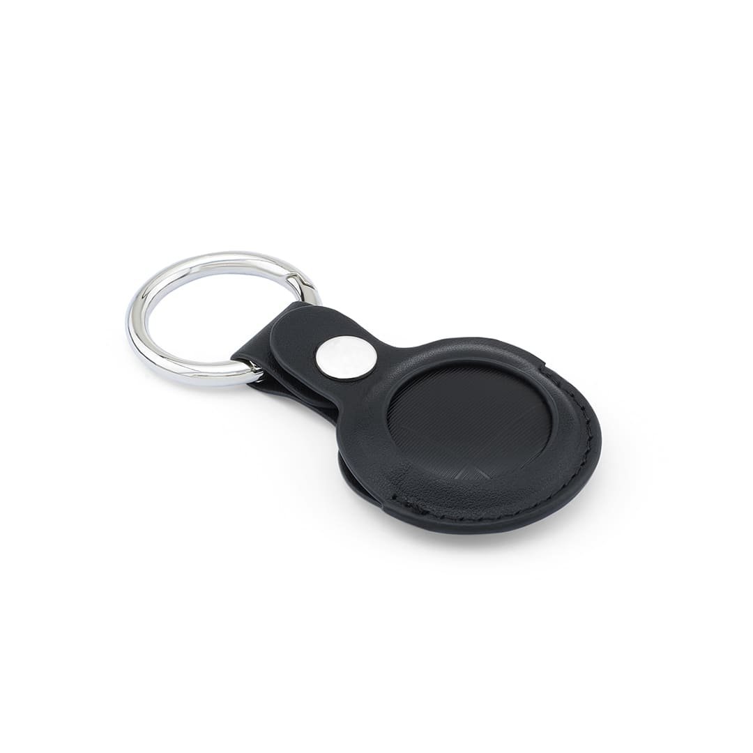 LEEVI - Santhome® PU Keychain with Santhome Tag pocket - Black - Image 6