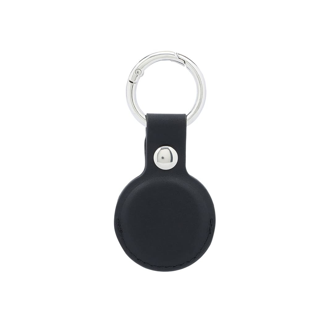 LEEVI - Santhome® PU Keychain with Santhome Tag pocket - Black - Image 2