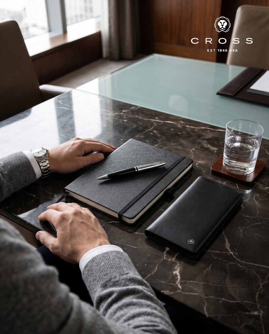 Cross Hardcover Notebook with Box - Black - Image 6