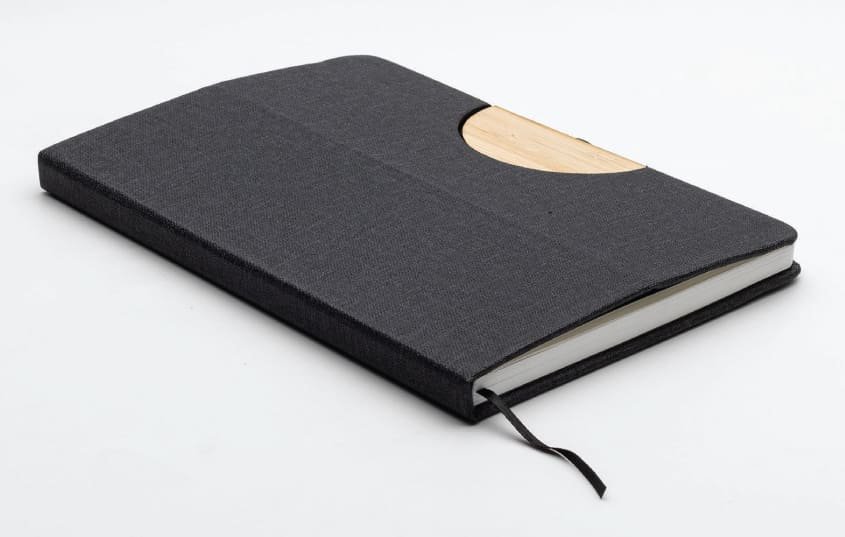 STADE - A5 Hard Cover Notebook with Folding Phone Stand - Image 5