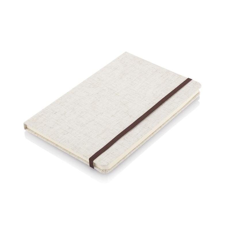 KUMLA - eco-neutral A5 Canvas Hard Cover Notebook - Image 2