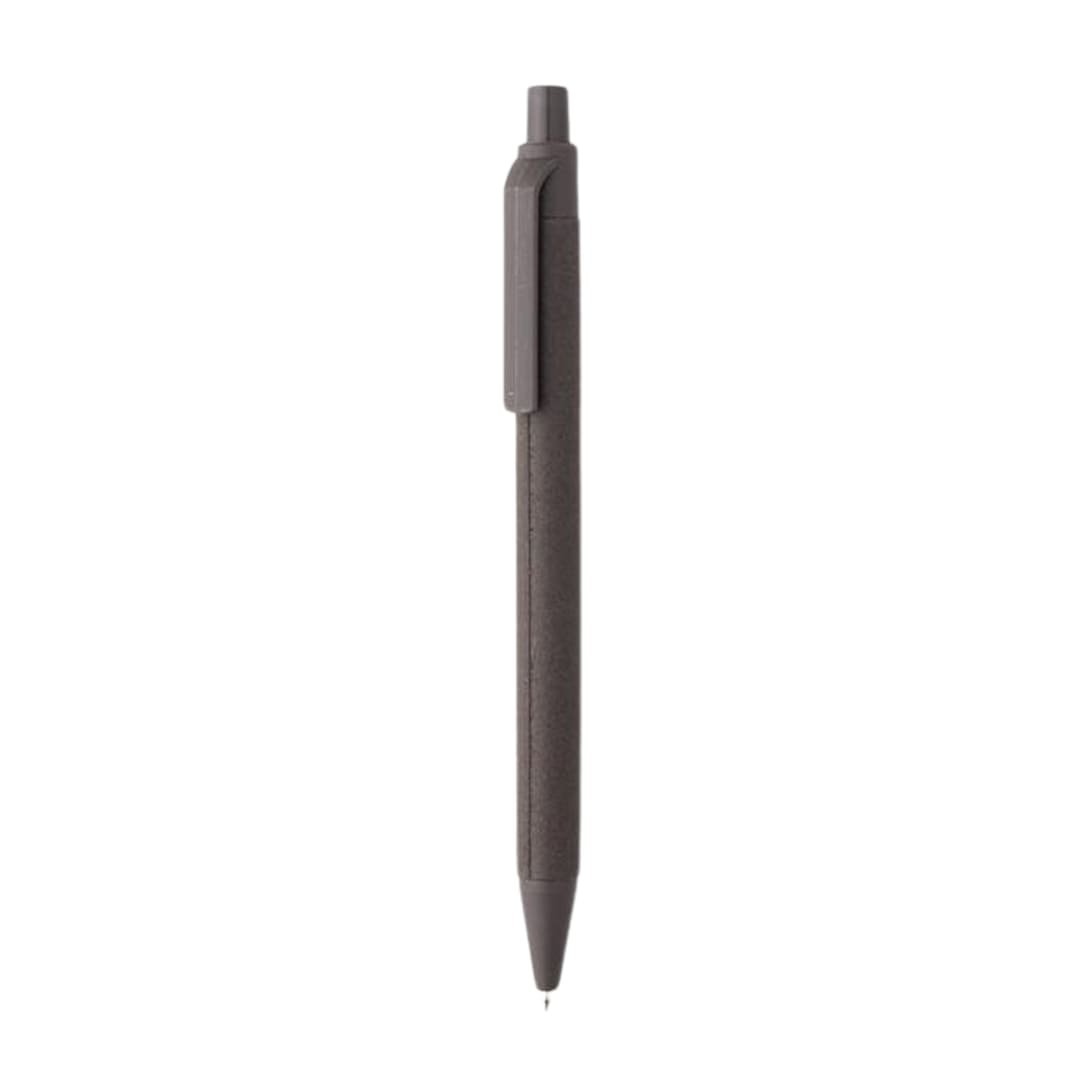 ABULA - eco-neutral® A5 Hard Cover Notebook & Pen Set - Coffee Paper - Image 5