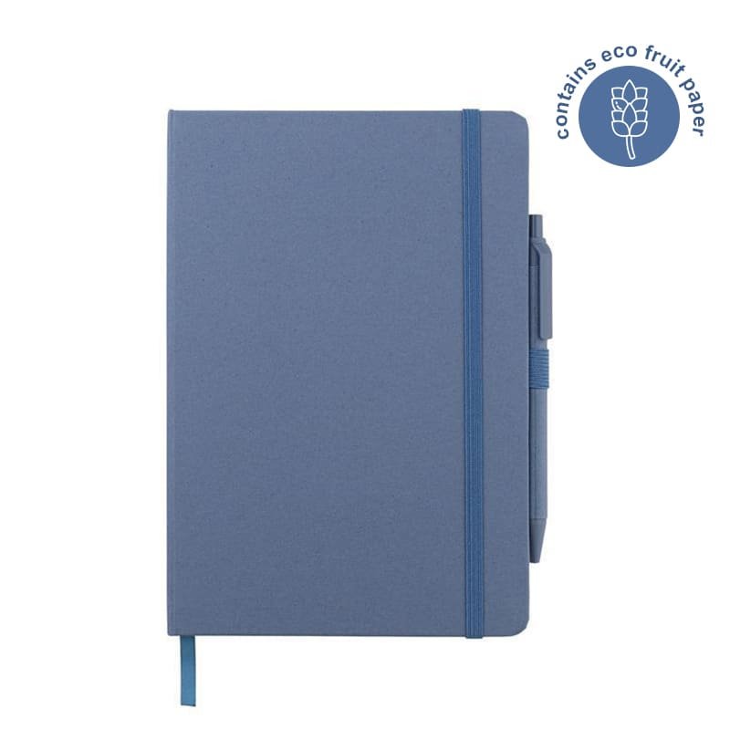 ABULA eco-neutral® A5 Hard Cover Notebook & Pen Set Lavender Paper