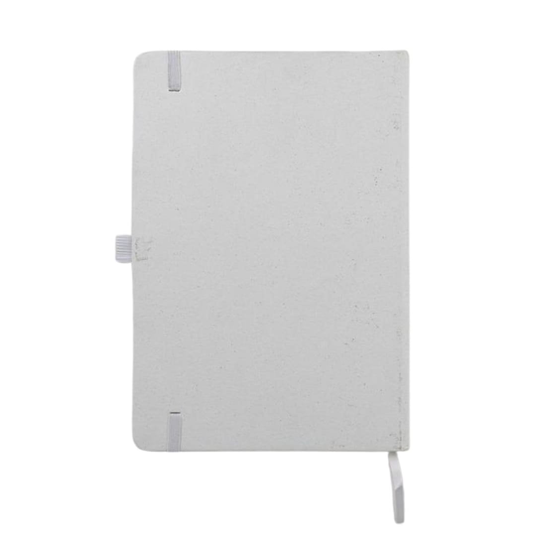 ABULA - eco-neutral® A5 Hard Cover Notebook & Pen Set - Corn Paper - Image 3