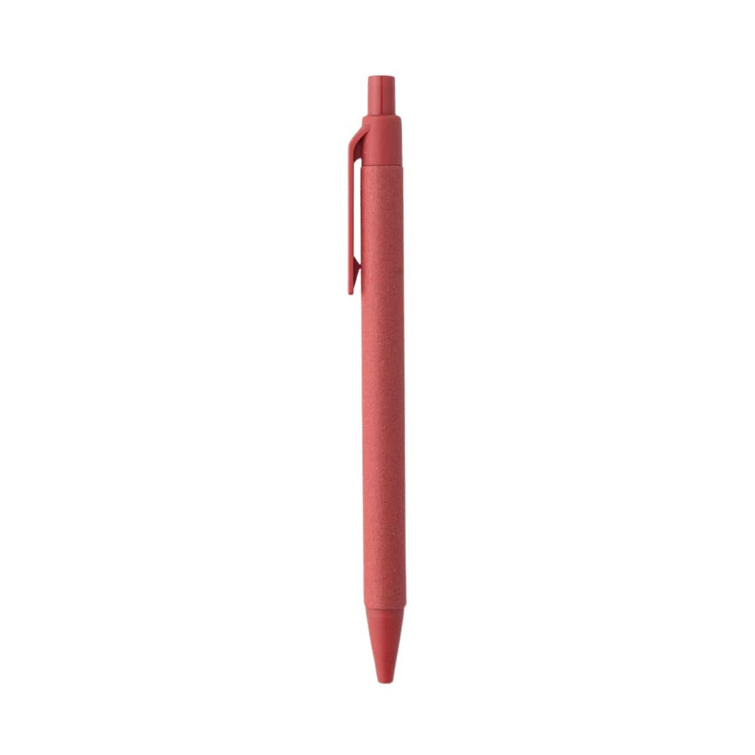 ABULA - eco-neutral® A5 Hard Cover Notebook & Pen Set - Cherry Paper - Image 6