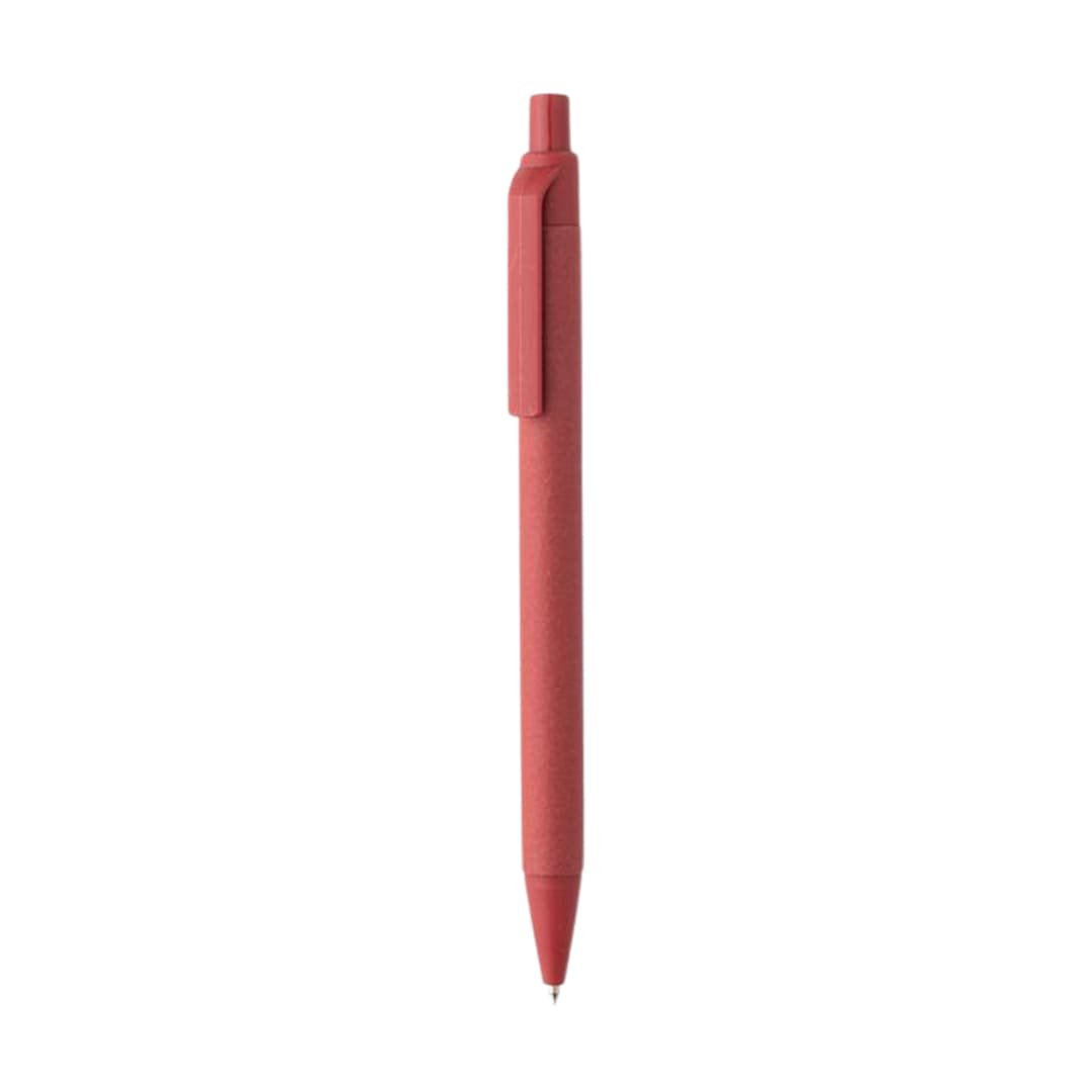 ABULA - eco-neutral® A5 Hard Cover Notebook & Pen Set - Cherry Paper - Image 5
