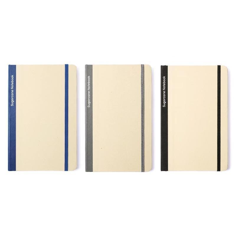 BUREN - eco-neutral Sugarcane Paper A5 Notebook - Grey - Image 6