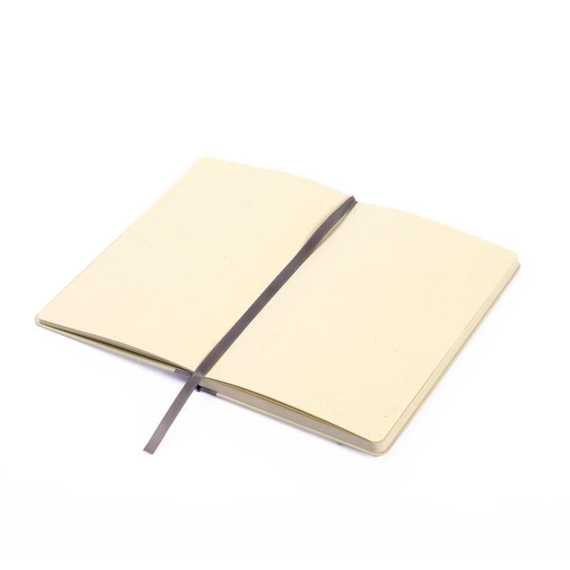 BUREN - eco-neutral Sugarcane Paper A5 Notebook - Grey - Image 4