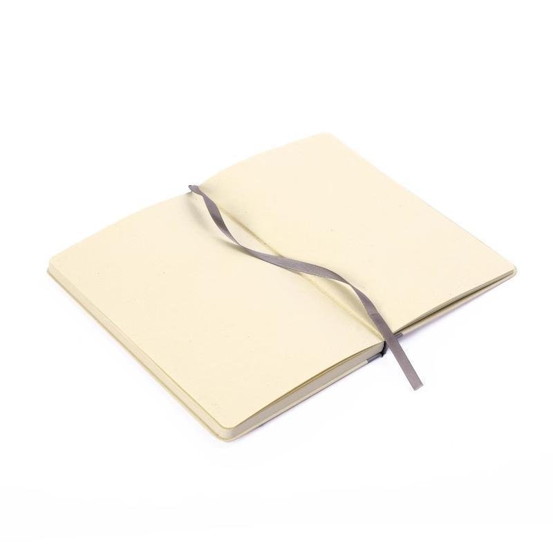 BUREN - eco-neutral Sugarcane Paper A5 Notebook - Grey - Image 3