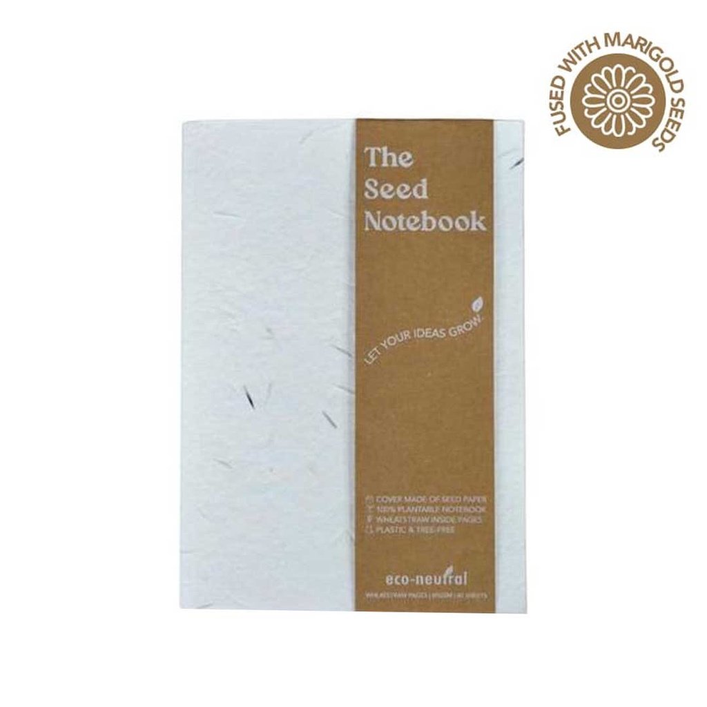 NOLA eco-neutral® A5 Hard Cover Handmade Seed Paper Notebook
