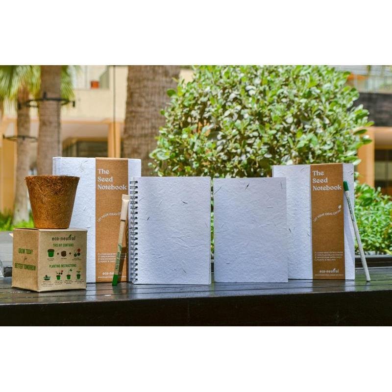 FORIO - eco-neutral® B6 Soft Cover Handmade Seed Paper Notebook - Image 6