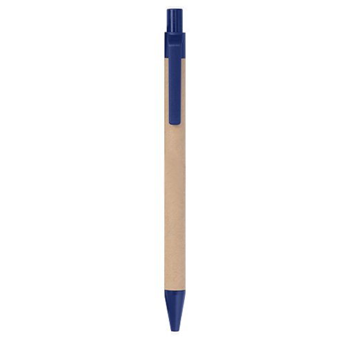 HASSA - eco-neutral A6 Notepad & Pen Set with Sticky Note - Navy Blue - Image 5