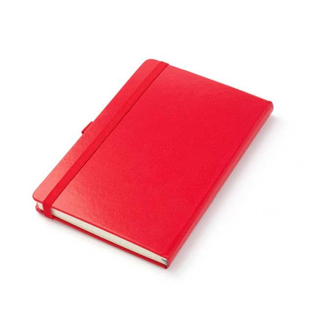 PINGER - Giftology A5 Hard Cover Ruled Notebook - Red - Image 3
