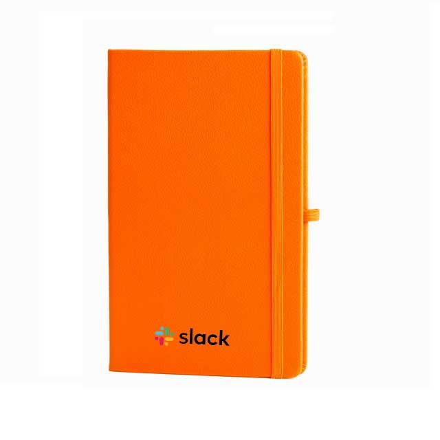 PINGER - Giftology A5 Hard Cover Ruled Notebook - Orange - Image 2
