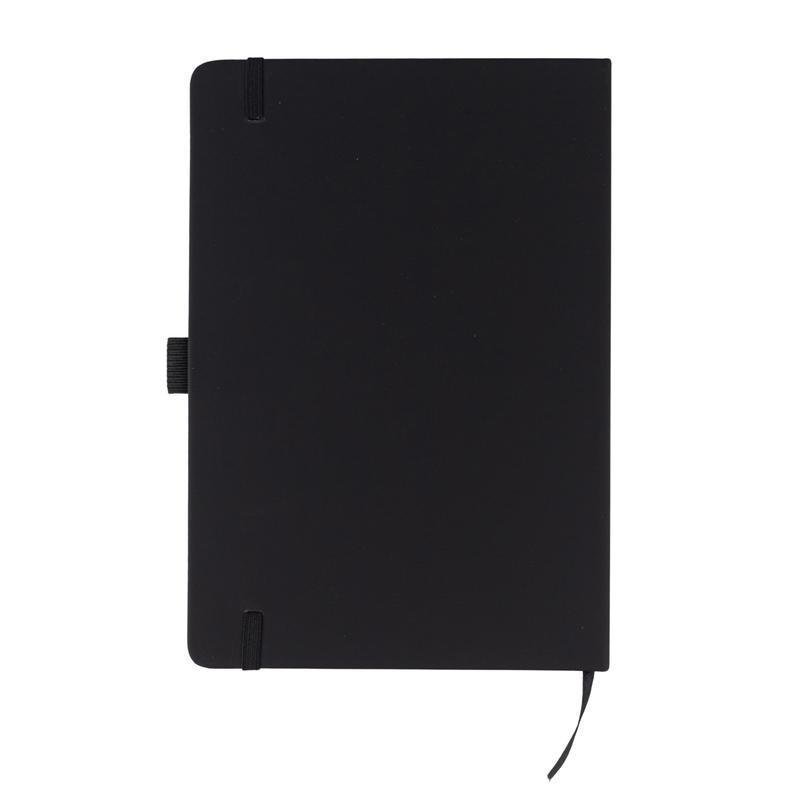 JURSI - Giftology A5 PU Notebook with Pen Loop - Black - Image 3