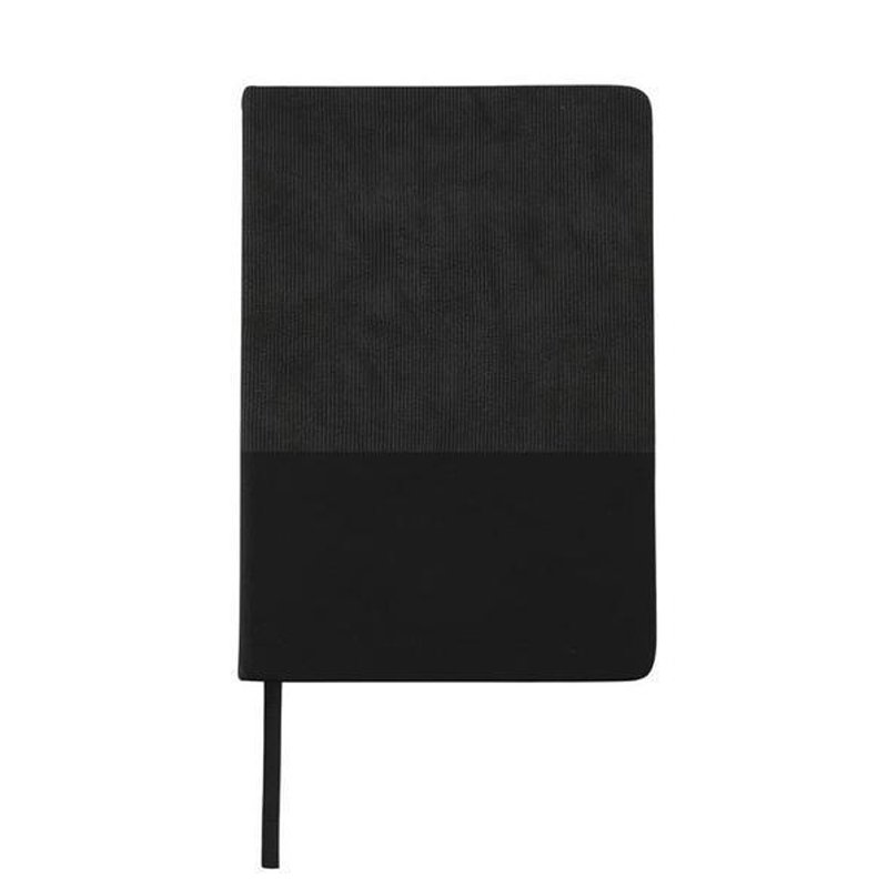 LYSS ® A5 Thermo PU Hard Cover Notebook Black