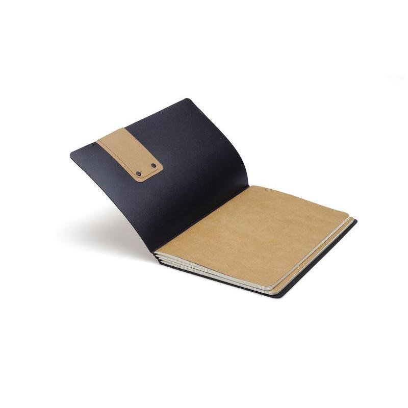 CESIS - Santhome® A5 Leatherette Journal - Black - Image 6