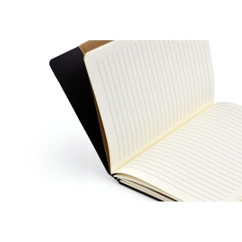 CESIS - Santhome® A5 Leatherette Journal - Black - Image 5