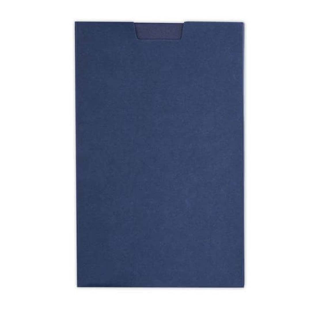 BARON - Santhome Expanded A5 Hard Cover Notebook - Navy Blue - Image 4