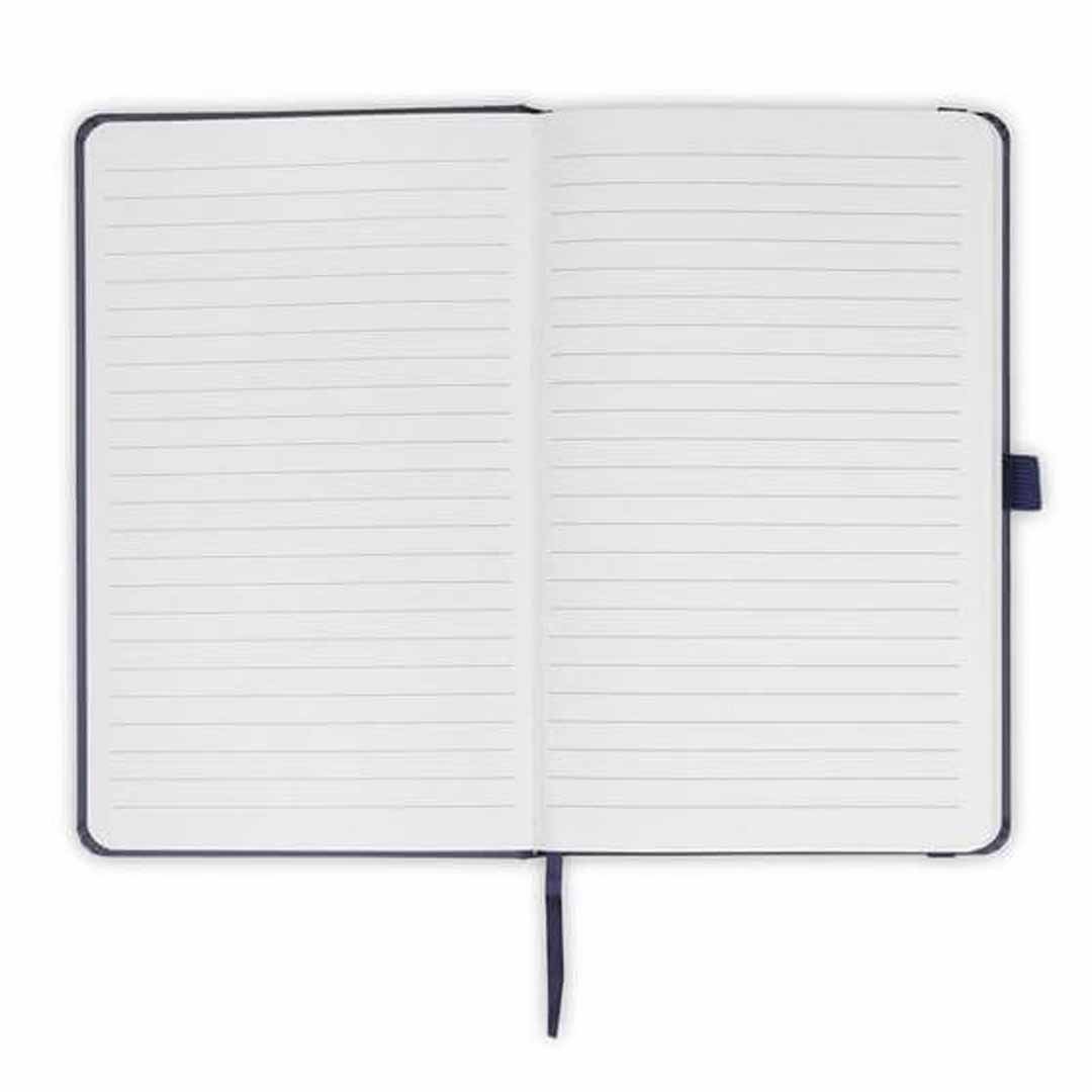 BARON - Santhome Expanded A5 Hard Cover Notebook - Navy Blue - Image 3