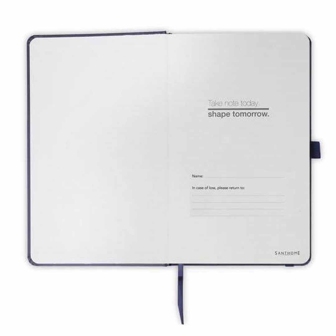 BARON - Santhome Expanded A5 Hard Cover Notebook - Navy Blue - Image 2