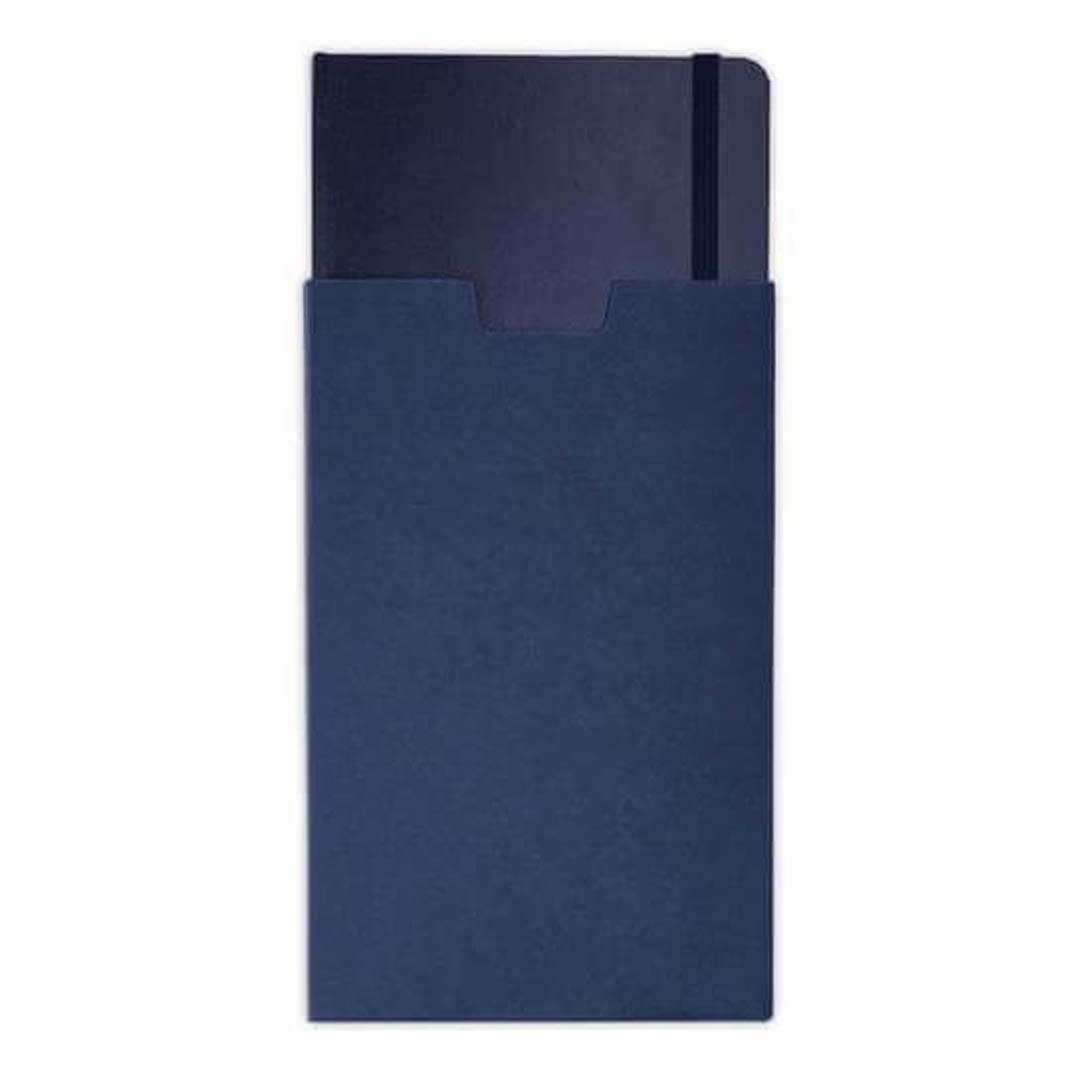 BARON - Santhome Expanded A5 Hard Cover Notebook - Navy Blue - Image 5