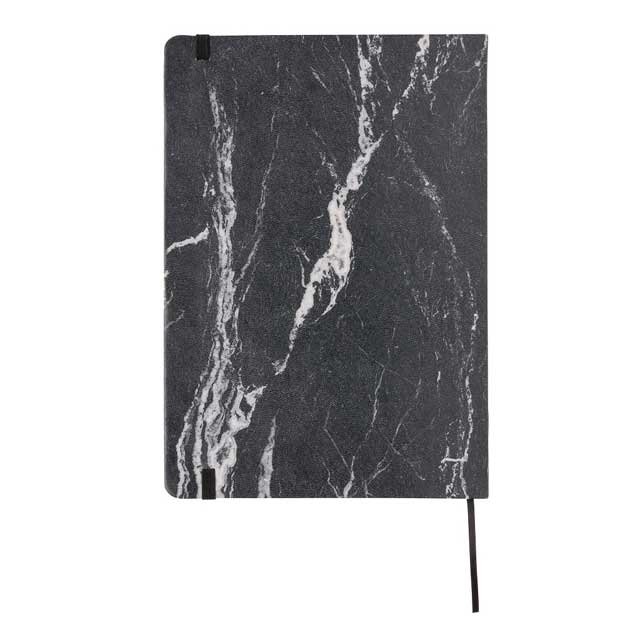 XD Marble PU A5 Ruled Notebook - Image 3