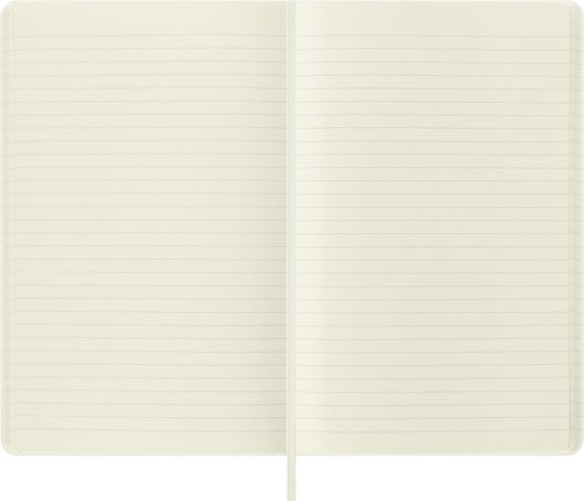 Moleskine Classic Large Ruled Hard Cover Notebook - White - Image 4