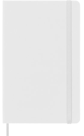Moleskine Classic Large Ruled Hard Cover Notebook - White - Image 2