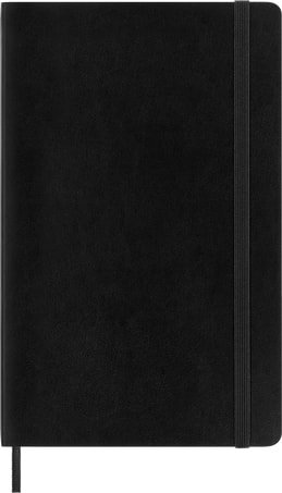 Moleskine Classic Large Ruled Soft Cover Notebook - Black - Image 2