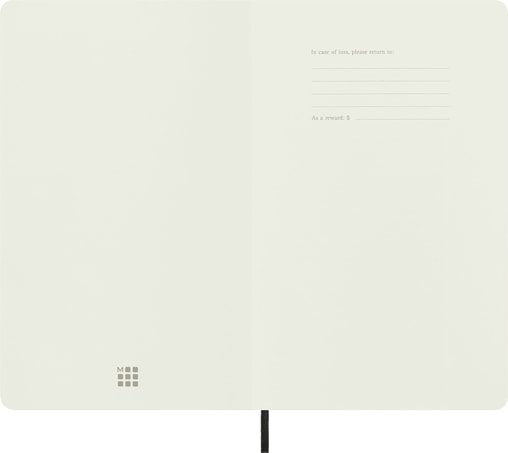 Moleskine Classic XL Ruled Soft Cover Notebook - Black - Image 4