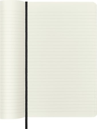 Moleskine Classic XL Ruled Soft Cover Notebook - Black - Image 5