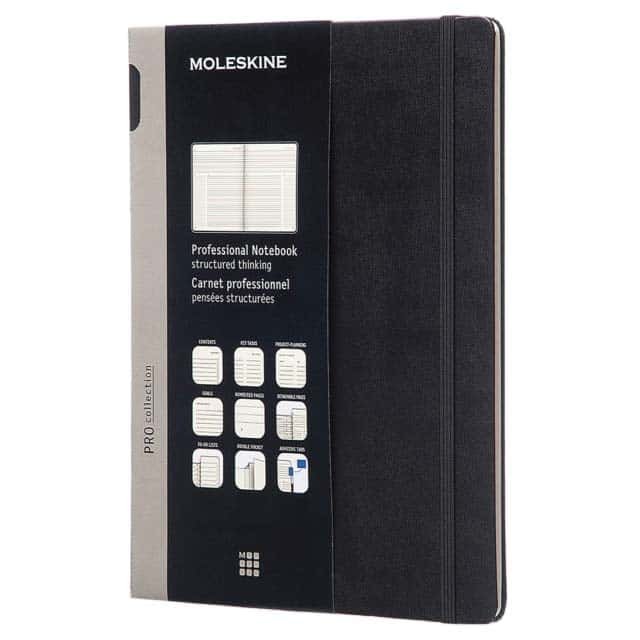 Moleskine Professional Notebooks L Size Black