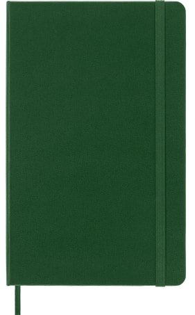 Moleskine Classic Large Ruled Hard Cover Notebook - Myrtle Green - Image 2