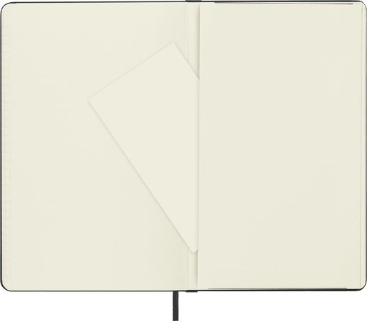Moleskine Hard Cover, Medium Size Ruled Notebook - Black - Image 6