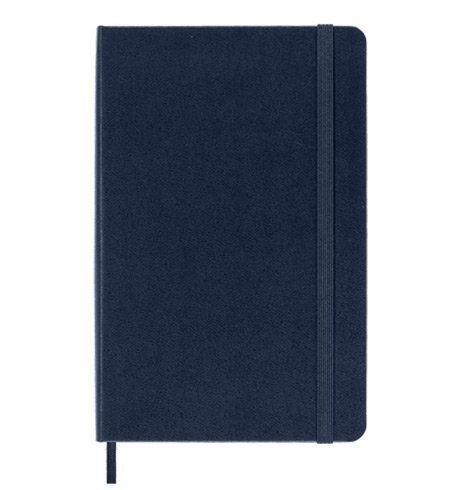 Moleskine Classic Medium Ruled Hard Cover Notebook - Navy Blue - Image 2