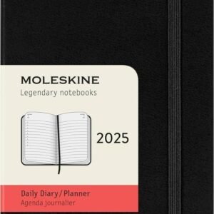 Moleskine 2025 Daily 12M Planner - Soft Cover - Large