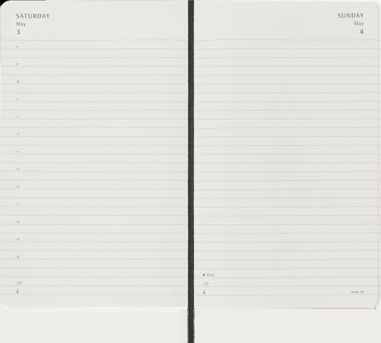Moleskine 2025 Daily 12M Planner - Soft Cover - Large - Image 3