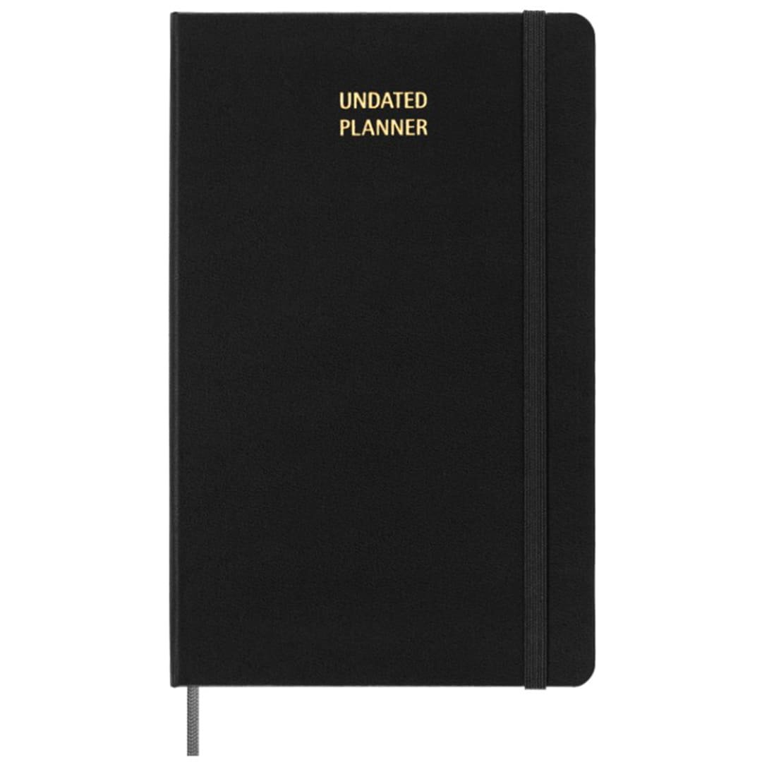 Moleskine Undated 12 Month Weekly Planner - Hard Cover - Large - Image 2