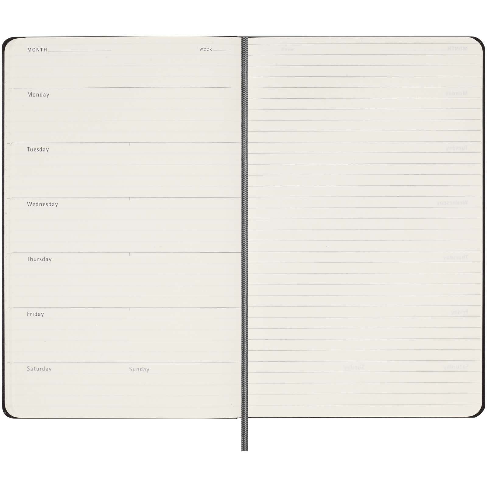 Moleskine Undated 12 Month Weekly Planner - Hard Cover - Large - Image 5