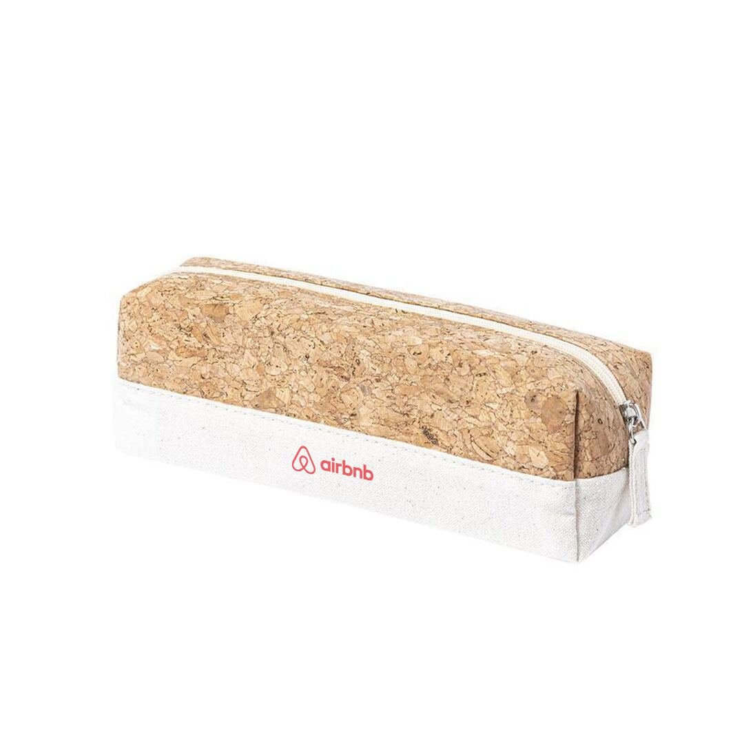 PRAGG - eco-neutral® Recycled Cotton/Cork Pencil Case - Image 3