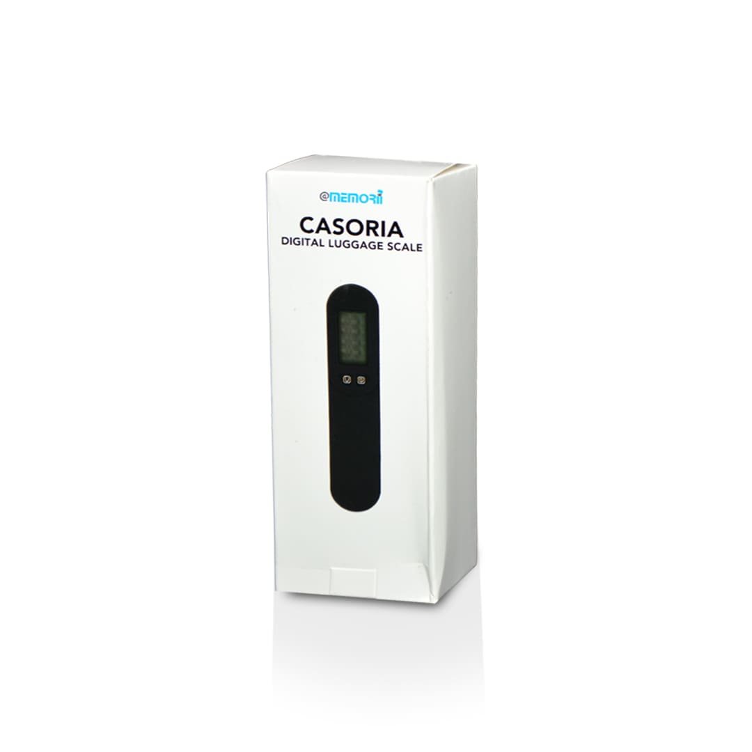 CASORIA - @memorii Digital Luggage Scale - Black/Black - Image 3
