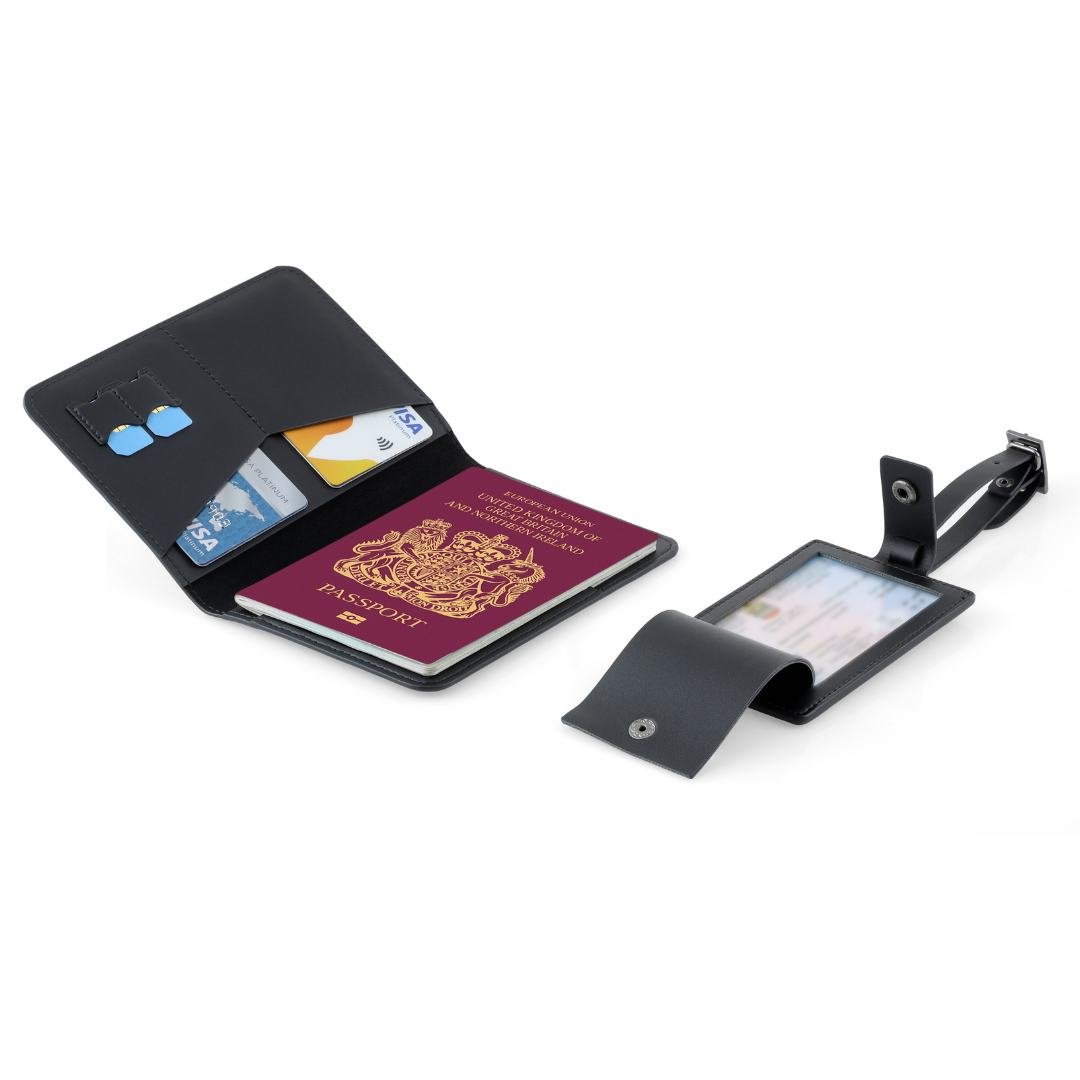 Skross® Diplomat Travel Gift Set with Passport Holder and Luggage Tag - Image 5