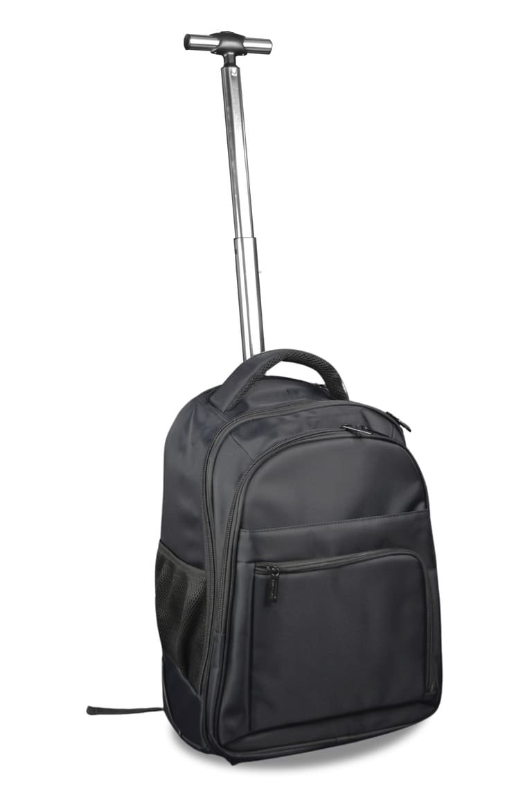 BREE - SANTHOME 2 Wheels Trolley Backpack - Black - Image 3