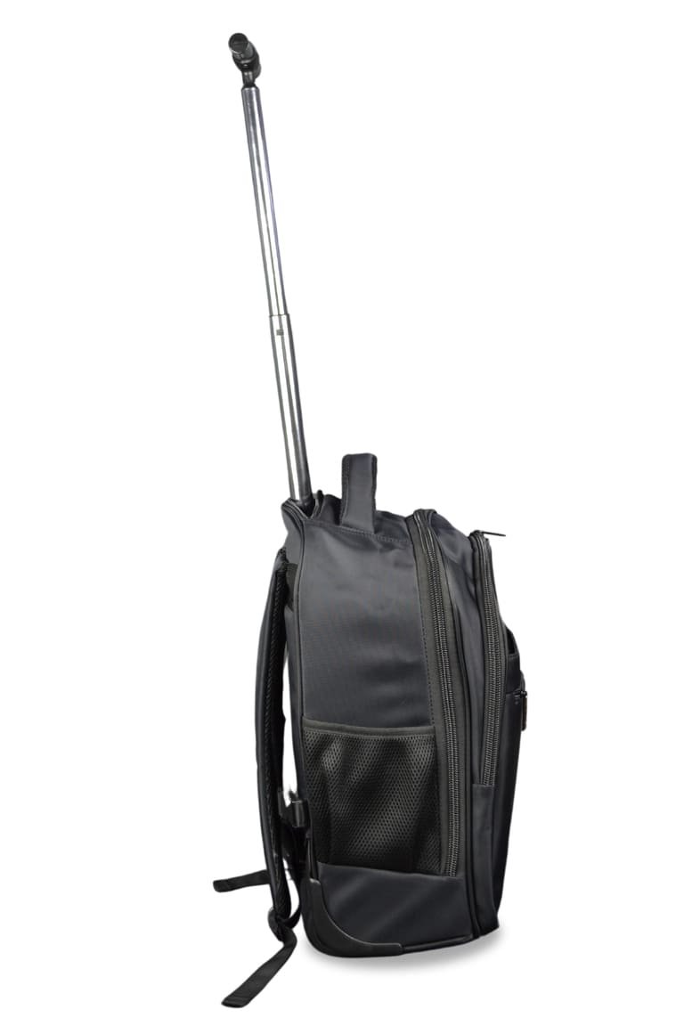 BREE - SANTHOME 2 Wheels Trolley Backpack - Black - Image 5
