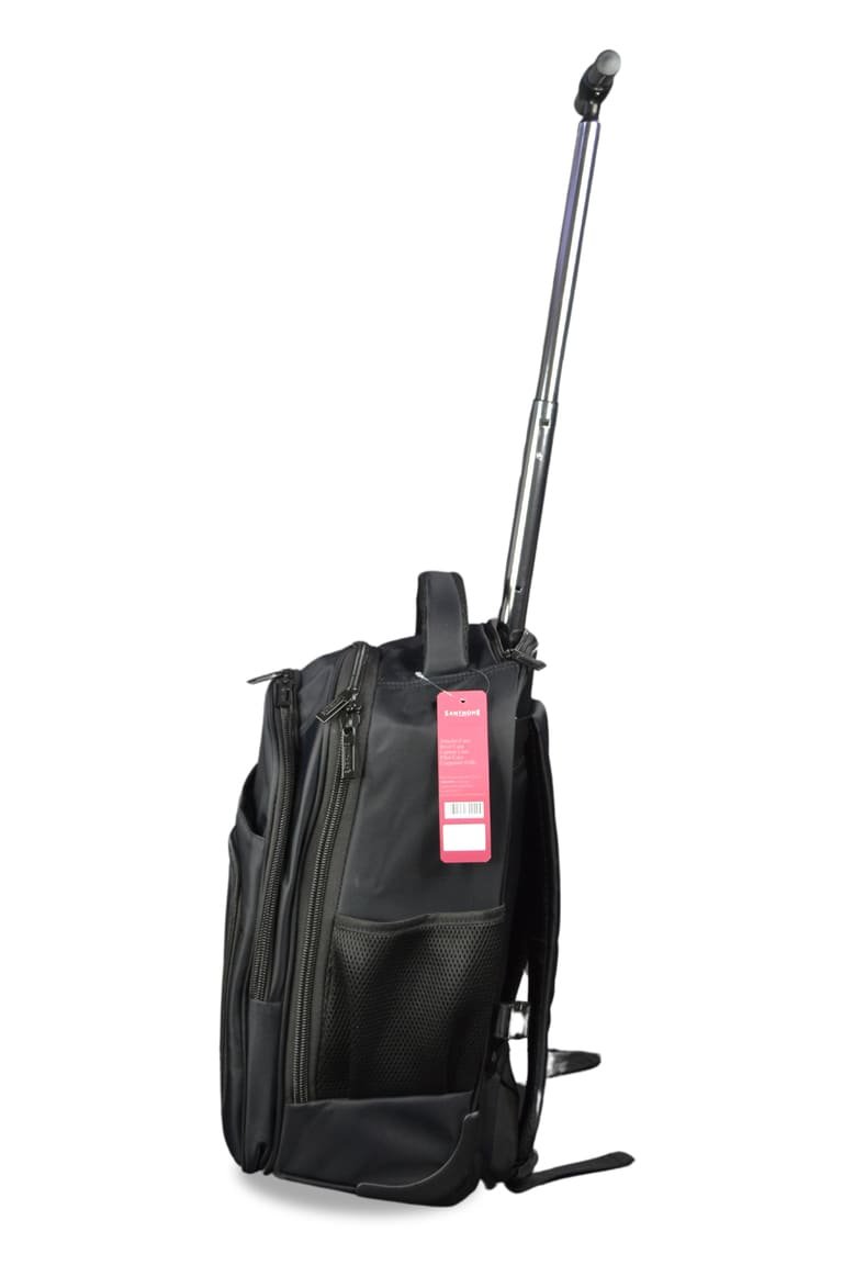 BREE - SANTHOME 2 Wheels Trolley Backpack - Black - Image 6
