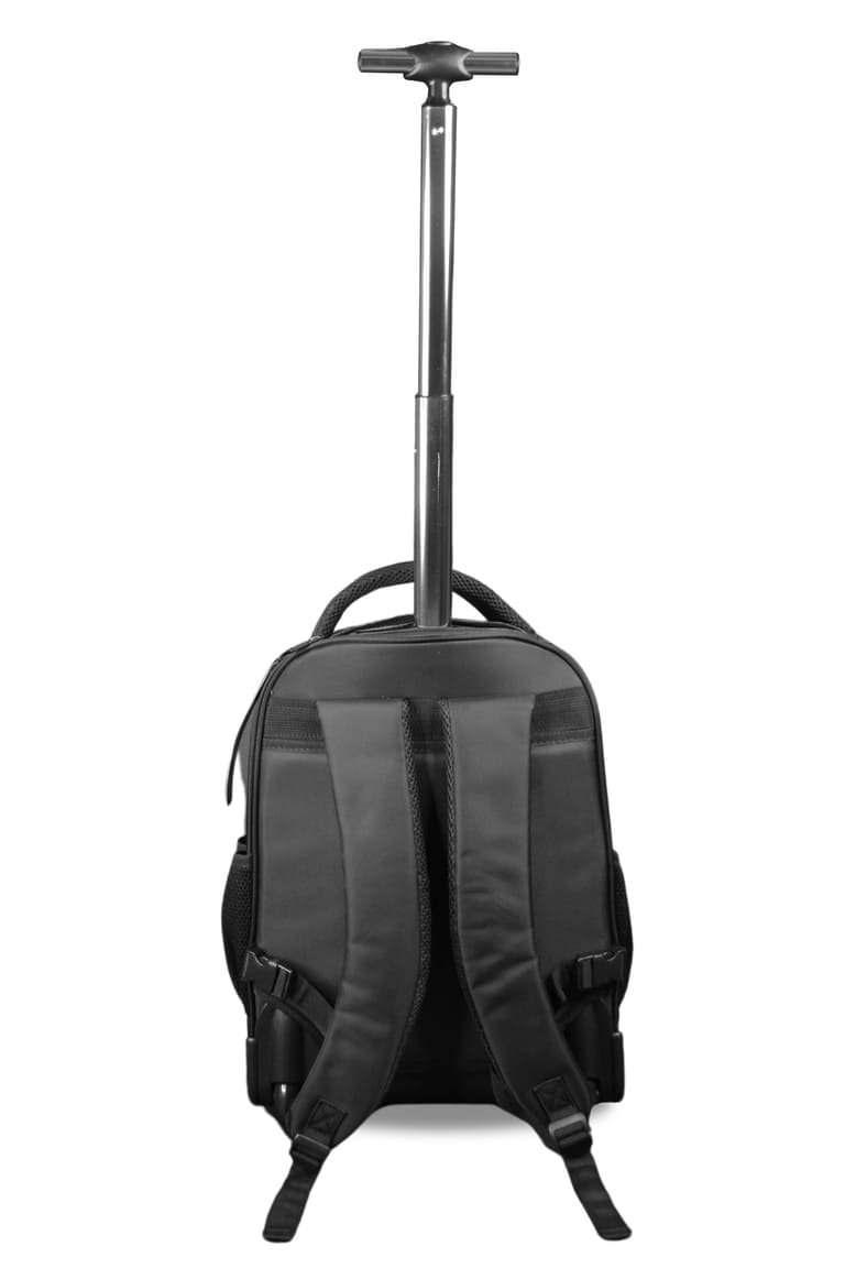 BREE - SANTHOME 2 Wheels Trolley Backpack - Black - Image 4