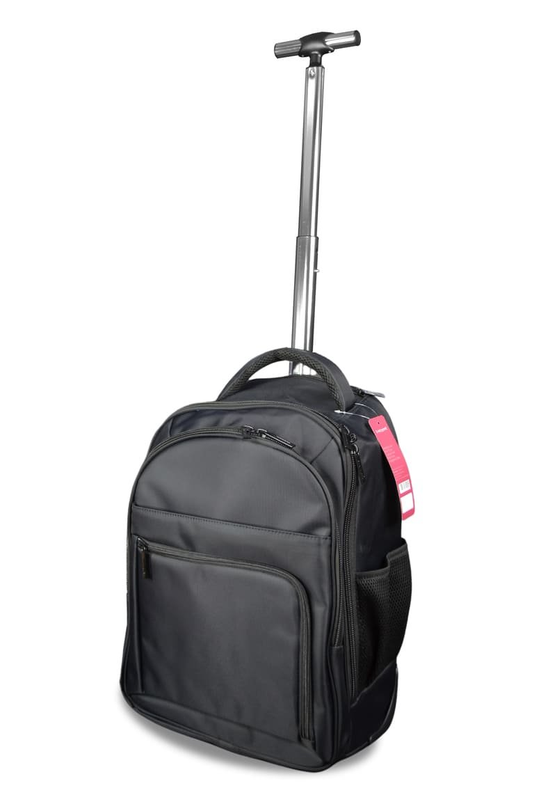 BREE - SANTHOME 2 Wheels Trolley Backpack - Black - Image 2